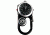 Dakota Watches Angler II, Black Ani-Digi EL Dial, Black Case 3864-9