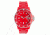 Dakota Watches Fusion Color Link, Red Dial &amp; Plastic Link Band 3040-8