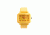 Dakota Watches Fusion TV, Yellow Dial &amp; PVC Band 5374-4
