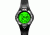 Dakota Watches Oversized Digital Compass, Black PU Strap 7543-9