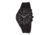 Dakota Watches Plastic Chrono, Black Dial/Case/Soft PV Strap, NO 2081-8