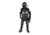 Damascus FX1 Protective Gear FlexForce Modular Hard Shell Full Body Crowd Control System, Large, Black, FX1LG