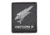Defcon 5 Logo Rubber Patch, Black, D5-PA01 B