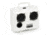 Demerbox DB2 Speakers, Uyuni White, DB2-1300-WHT