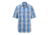 Demo,Woolrich Men's Keep It Moving Short Sleeve Classic Shirt, Limestone Check, L, 6386-LTC-DEMO