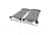 Disc-O-Bed Kid-O-Bunk Portable Cot System, Youth, Grey, 31205B