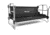 Disc-O-Bed Kid-O-Bunk Sleeping Cots w/ 2 Side Organizers, Black, 30505BO