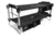 Disc-O-Bed Kid-O-Bunk Sleeping Cots w/ 2 Side Organizers, Black, 30505BO