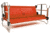Disc-O-Bed Kid-O-Bunk Sleeping Cots w/ 2 Side Organizers, Red, 30405BO