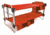 Disc-O-Bed Kid-O-Bunk Sleeping Cots w/ 2 Side Organizers, Red, 30405BO