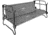 Disc-O-Bed Special Edition Extra Large Outfitter Sleeping Cots w/Side Organizers, Gray, 30022BO