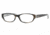 DKNY DY 4591 Eyeglasses Styles - Top Dark Green Striped Frame w/Non-Rx 50 mm Diameter Lenses, 3276-5016
