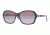 DKNY DY4094 Sunglasses 35728H-5716 - Top Blue on Blue Transparent Frame, Violet Gradient Lenses