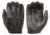 Damascus D20P Dyna-Thin Unlined Leather Gloves with Short Cuffs, Large, Black