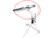 Do All Outdoors Clay Hawk Backyard Launcher, White, 1 or 2 Clays, BY34