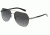 Dolce&amp;Gabbana BASALTO DG2133 Sunglasses 1108T3-60 - Sand Gunmetal/shiny Frame, Polar Grey Gradient Lenses