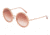 Dolce&amp;Gabbana DG2211 Sunglasses 12986F-53 - Men's, Gradient Pink Mirror Pink Lenses