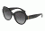 Dolce&amp;Gabbana DG4320F Sunglasses 501/8G-56 - Black Frame, Grey Gradient Lenses