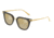 Dolce&amp;Gabbana DG4363 Sunglasses 32106E-50 - , Grad Light Brown Mirror Gold Lenses