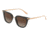 Dolce&amp;Gabbana DG4363F Sunglasses 502/13-52 - , Brown Gradient Lenses