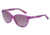Dolce&amp;Gabbana ICONIC LOGO DG4171P Sunglasses 27728H-56 - Top Crystal On Pearl Violet Frame, Violet Gradient Lenses