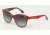 Dolce&amp;Gabbana MATT SILK DG4176 Sunglasses 298787-49 - Rose/flowers On Red Frame, Grey Lenses