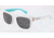 Dolce&amp;Gabbana MULTICOLOR DG4203 Sunglasses 276887-54 - White/multilayer/turquoise Frame, Grey Lenses