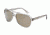 Dolce&amp;Gabbana NEW BOND STREET DG4224 Sunglasses 28226G-61 - Transparent Grey Frame, Light Brown Mirror Gold Lenses