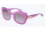 Dolce&amp;Gabbana PEARL DG4205 Sunglasses 27728H-49 - Top Crystal On Pearl Violet Frame, Violet Gradient Lenses
