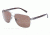 Dolce&amp;Gabbana SMALL SICILIAN HINGE DG2131 Sunglasses 090/73-57 - Gunmetal Frame, Brown Lenses