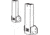 Dometic Awnings Window Awning Hardware For Elite And Deluxe Plus Window Awning - New, Satin, 18in, 830657.300S