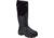 Dryshod Haymaker Gusset Hard-Working Farm Boot - Mens, Black/Orange, 7, HAYG-MH-BK-007