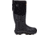 Dryshod Haymaker Gusset Hard-Working Farm Boot - Mens, Black/Orange, 7, HAYG-MH-BK-007