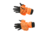 DSG Outerwear Flip Top 3.0 Mitten with Glove Liner, Blaze Orange, Large, 45167