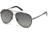 DSquared DQ0087 Sunglasses - Shiny Black Frame Color, Gradient Smoke Lens Color