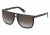 DSquared DQ0161 Sunglasses - Black/Crystal Frame Color, Gradient Smoke Lens Color