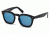 DSquared DQ0198 Sunglasses - Shiny Black Frame Color, Blue Mirror Lens Color