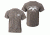 Duck Commander DCSHIRTCWL White Logo Charcoal T-Shirt Small Cotton DCSHIRTCWLS