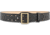 DutyMan 2-1/4inch Basketweave Leather Sam Brown 2 Row Stitch Duty Belt With Gold Buckle DTY-1021-44-9002