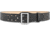 DutyMan 2-1/4inch Basketweave Leather Sam Brown 2 Row Stitch Duty Belt With Nickel Buckle DTY-1021-42-9001