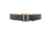 2-1/4" Hi-Gloss Leather Sam Brown 4 Row Stitch Duty Belt with Gold Buckle