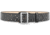 DutyMan 2-1/4inch High-gloss Leather Sam Browne 2-row Stitch Duty Belt With Nickel Buckle DTY-1031-38-9001