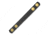 DutyMan 3/4in Basketweave Leather Belt Keeper, Gold Snap, Black, 2421G