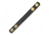 DutyMan 3/4in Plain Leather Belt Keeper, Gold Snap, Black, 2411G