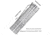 EAGTAC D3C RC Ti Flashlight, Luminus SST20 CRI-95 4000K NW LED, 510lm, Silver, D3C-CLICKY-TI-SST20-NW