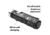 EAGTAC DX3B Clicky MKII SST70 LB LED Flashlight, Black, 3100lm, DX3B Clicky MKII-SST70-CW