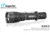 EAGTAC G25C2 Flashlight Kit, XM-L2 U4 CW LED, 1351lm, Black, G25C2-XML2-KIT-CW