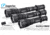 EAGTAC G25C2 Flashlight Kit, XM-L2 U4 CW LED, 1351lm, Black, G25C2-XML2-KIT-CW