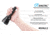 EAGTAC M30LC2 Flashlight, XM-L2 U4 CW LED, 1348lm, Black, M30LC2-XML2-BASE-CW