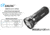 Eagtac Rechargeable MX30L3C-R 6XPL HI 5250 Lumens LED Flashlight, Black, Medium, MX30L3CR6*XPLHI